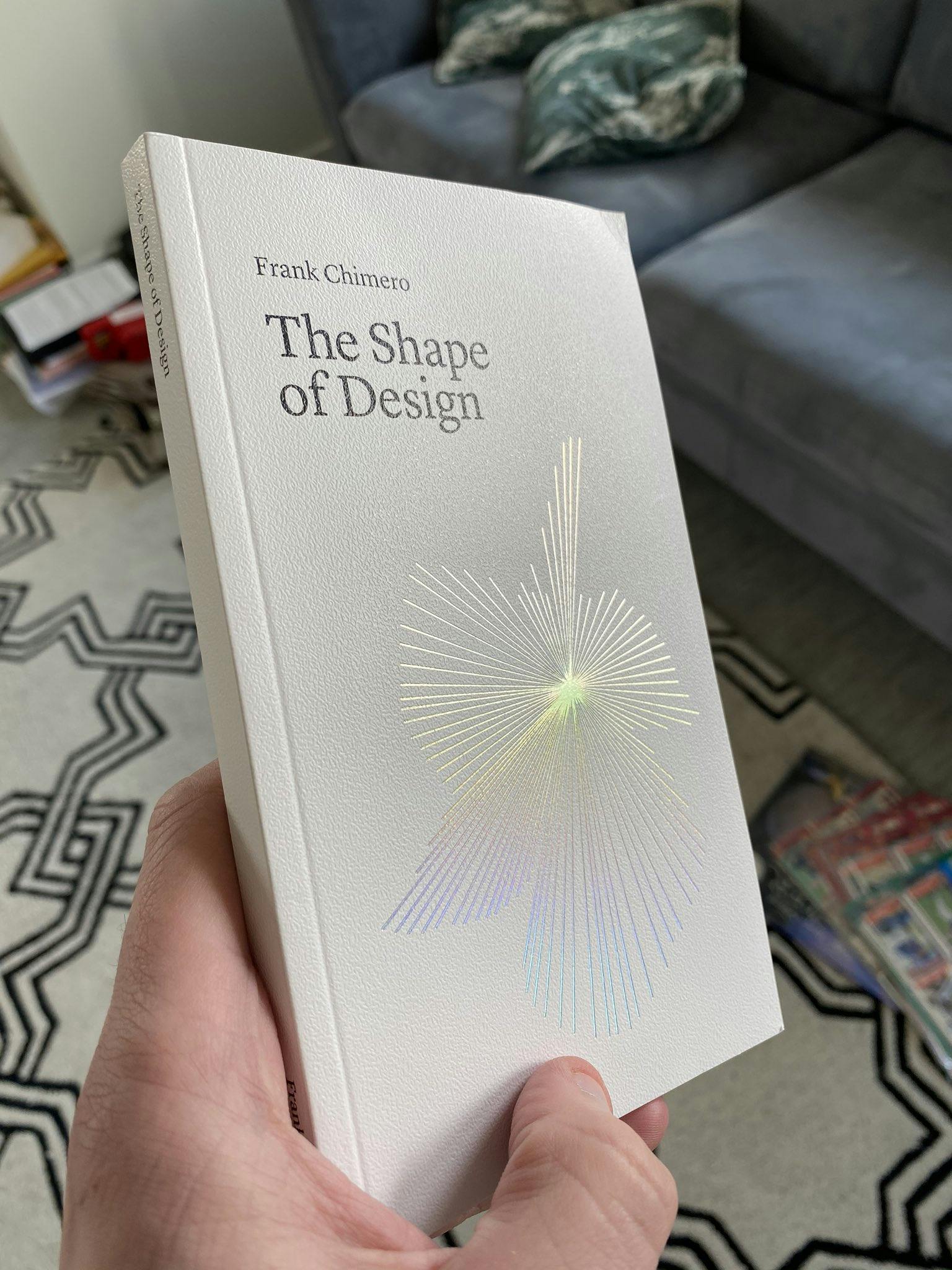 A photo of The Shape of Design.