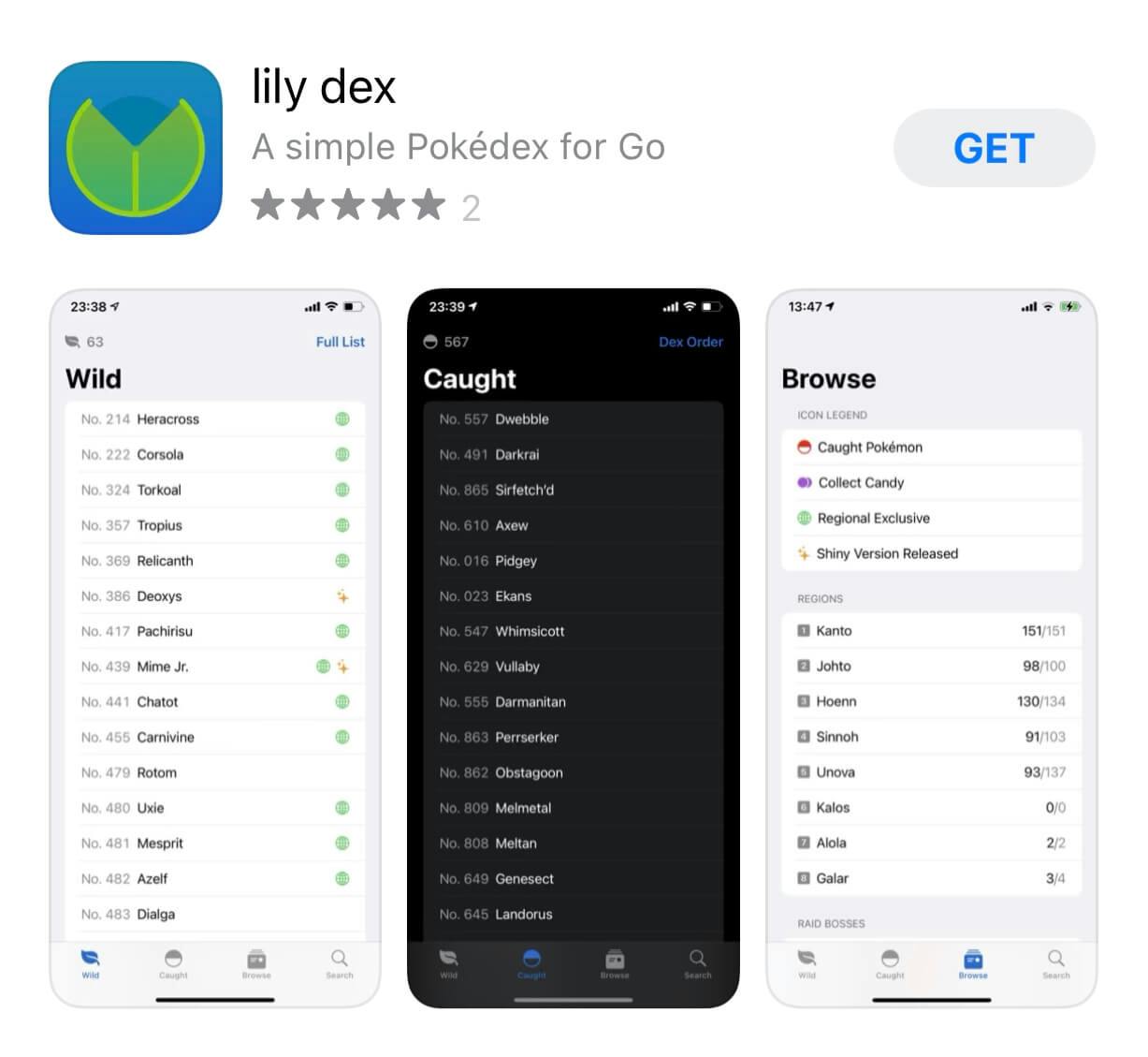 lily dex in the App Store