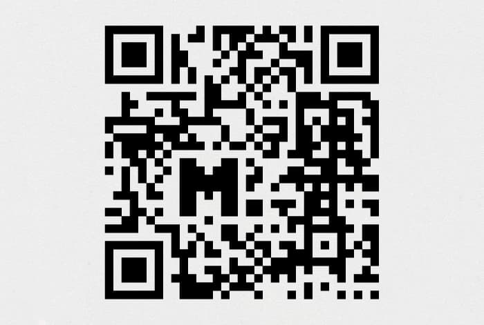 QR code.